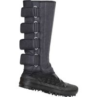 莊快堂 安全長脚絆　マジック　黒　大サイズ 1849537002 1双（直送品）