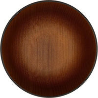 カノー 日本伝統色 羽反塗分椀 漆黒 4968982737146 1個（直送品）