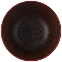 カノー 日本伝統色 羽反塗分椀 古代朱 4968982737153 1個（直送品）