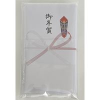 日繊商工 お年賀タオル（軽量仕様：160匁） 名刺ポケット付き袋入 1セット（1枚×10）