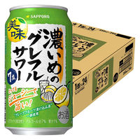 チューハイ 濃いめのグレフルサワー 缶 350ml 1ケース(24本)