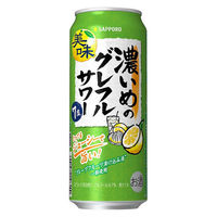 チューハイ 濃いめのグレフルサワー 缶 500ml 6本
