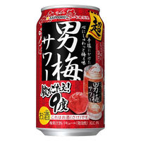 チューハイ サッポロ 超男梅サワー 缶 350ml 6本