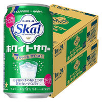 チューハイ 愛のスコール ホワイトサワー 缶 340ml 2ケース(48本)