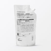 無印良品 植物由来の洗浄成分 食器用洗剤 詰替え用 １０５０ｍｌ 良品計画