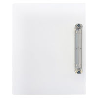 無印良品 ポリプロピレンファイル ２穴（リング式） Ａ５サイズ用 約縦２２２×横１７８×背幅２９ｍｍ 1セット（1個×2）