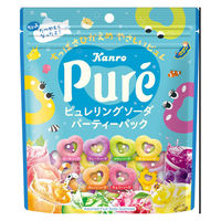 グミ 食べきりサイズ ピュレリング ソーダパーティパック 156g 1セット（1個×8）