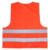 セーフラン安全用品 メッシュ反射ベスト 10着セット 蛍光オレンジ 21601-OR10 1セット(10着入)（直送品）