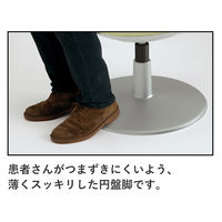 【組立設置込】コクヨ ピコラリビナ 患者用イス 円盤脚 背ミニバック ホワイトベージュ C10-S39SX-E1VZMD1 1脚（直送品）