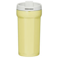 スケーター SMVO4 八角形ステンレスタンブラー 350ml 【FEEL COLOR サフランイエロー】 680854-SMVO4 1個（直送品）