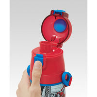 スケーター SKDC4 超軽量コンパクト2WAYステンレスボトル 【スパイダーマン 25】 689451-SKDC4 1個（直送品）