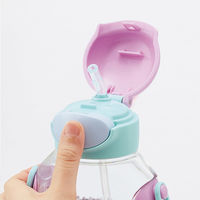 スケーター PDSH6DX ワンプッシュストローボトル 【アナと雪の女王 25】 690266-PDSH6DX 1個（直送品）