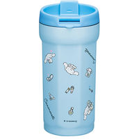 スケーター SMVO4 八角形ステンレスタンブラー 350ml 【シナモロール 水彩コスメ】 695162-SMVO4 1個（直送品）