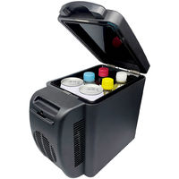 池商 車載用保冷温庫 6リットル RA-RS6 ブラック 1台（直送品）