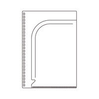 リヒトラブ ツイストノート<専用ポケット> A5 N1634 1枚