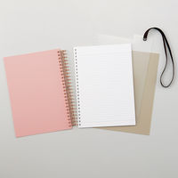 リヒトラブ カスタマイズ オープンリングノート 表紙 A5 ピンク N2900-12 1枚