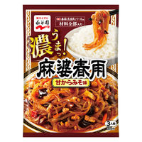 麻婆春雨　甘からみそ味 1セット（1袋×3） 永谷園 中華 料理の素 簡単 時短