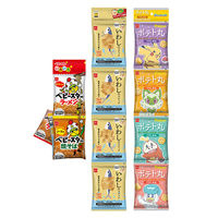 小袋 食べきりサイズ いわしのスナックあまからしょうゆ&ベビースター いろいろ&ポテト丸 うすしお 4連袋　1セット（9個）