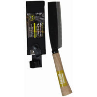 コンヨ サヤ鉈 黒 両刃 180mm 31755 1丁（直送品）