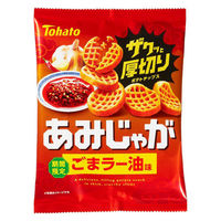 ポテトスナック 食べきりサイズ あみじゃが　ごまラー油味 53g 1セット（1個×6）