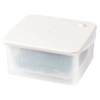 Recopo（レコポ）ベジタブルスチーマー ベージュ 1個 レンジ調理 保存容器 エヌ・エレファント