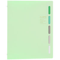 マルマン B5 バインダー クラルテ ライトグリーン F311-33 1冊
