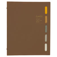 マルマン A5 バインダー クラルテ ブラウン F415-07 1冊