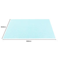 抗菌 カウンタークロス 厚手 レギュラー ブルー 約35×60cm 1パック（60枚入）シンメイ