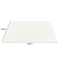 抗菌カウンタークロス 厚手 レギュラー ホワイト 約35×60cm 1パック（60枚入）シンメイ