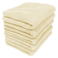 シナップスジャパン ふんわり フェイスタオル ホワイト　78×34CM　　5枚入　圧縮梱包 1セット15枚（5枚入×3）