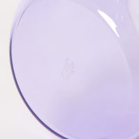 うねうねハンドルガラスマグカップ パープル LAKOLE/ラコレ