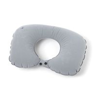 TRAVEL ポンプ式ネックピロー グレー LAKOLE/ラコレ