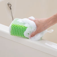 カワタキコーポレーション ブラシメッシュバススポンジ2個組  １セット６個（２個入×３）