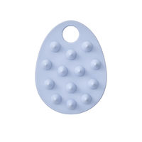 マペペ　リラクシングスカルプケアブラシ（ソフト）スカイブルー