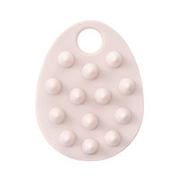 マペペ　リラクシングスカルプケアブラシ（ソフト）ベビーピンク