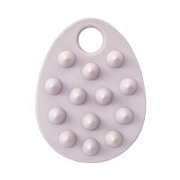 マペペ　リラクシングスカルプケアブラシ（パープルベージュ）