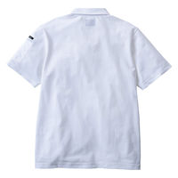 ユニワールド 半袖アクティブポロシャツホワイトLL PW3014N 1枚（直送品）