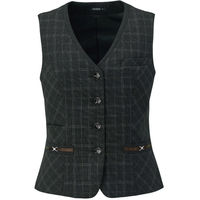 ボンマックス ベスト グレイ×ブラウン 7号 AV1297 AV1297-32-7G 1着（直送品）