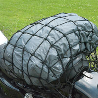 リード工業 MOTO UP MP-102 キャリーネット Lサイズ ブラック 030354 1個（直送品）