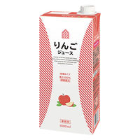 三井農林 ホワイトノーブル りんごジュース 1L（1000ml） 1箱（6本入）