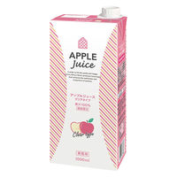三井農林 ホワイトノーブル アップルジュース（クリアタイプ） 1L（1000ml） 1セット（12本）