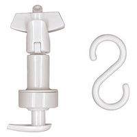 詰め替えぶら下げ 逆ポンプ ディスペンサー 吊り下げ 収納 ホワイト FINー1147 1セット（1個×3） ファイン