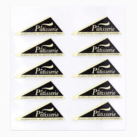 cotta ケーキピック 三角-5 352 黒 1袋（100枚入）