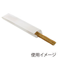 NF耐油チュロス袋 白無地 1箱（2000枚：100枚入×20袋）