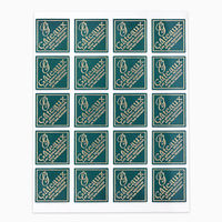 cotta ケーキピック 角 G-3 355 緑 1箱（10000枚：100枚入×100袋）