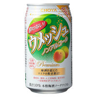 ノンアルコール梅酒　チョーヤ　酔わないウメッシュ　350ml×6本　本格梅酒ソーダテイスト（わけあり品）
