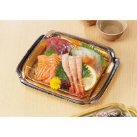 リスパック 刺身容器 バイオ 華ノ枠 20-17B 真打金 FHNW405 1ケース(600個(50個×12))（直送品）