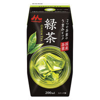 森永乳業 森永 緑茶 200ml 1箱（24本入）