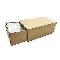 今村紙工 引き出しBOX収納 OPP袋（テープなし） 長形3号封筒サイズ 透明封筒 1セット（1箱（1000枚）×10）