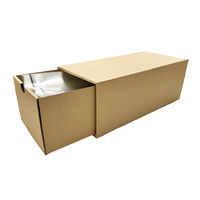 今村紙工 引き出しBOX収納 OPP袋（テープ付き） 長形3号封筒サイズ 透明封筒 1セット（1箱（1000枚）×5）